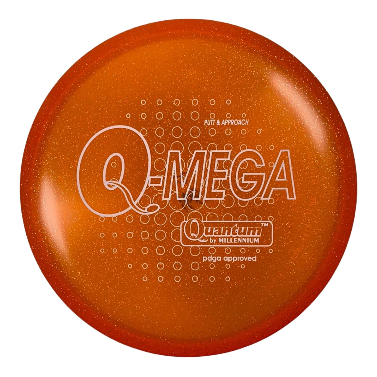 Millennium Golf Discs Omega | Quantum | Orange/White 166g Disc Golf