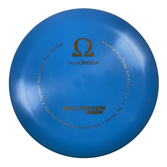 Millennium Golf Discs Omega | Sirius | Blue/Gold 165-167g Disc Golf