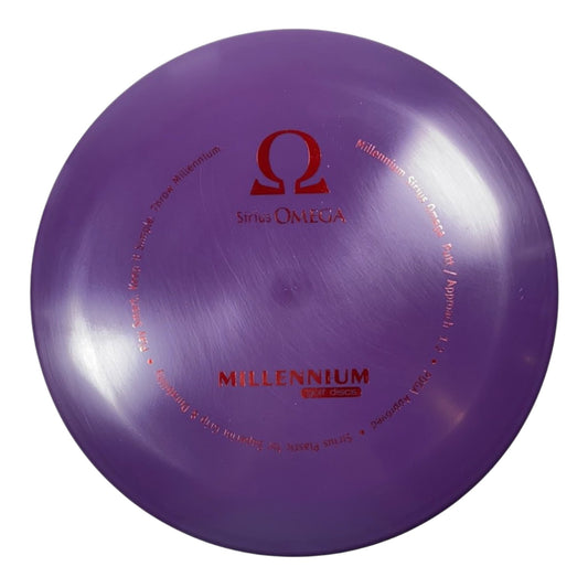 Millennium Golf Discs Omega | Sirius | Purple/Red 168g Disc Golf