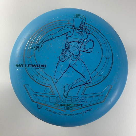 Millennium Golf Discs Omega | SuperSoft | Blue/Green 175g Disc Golf
