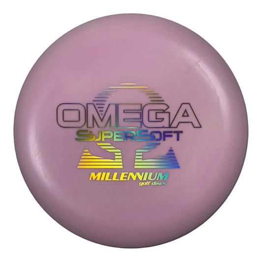 Millennium Golf Discs Omega | Supersoft | Lilac/Holo 168-172g Disc Golf