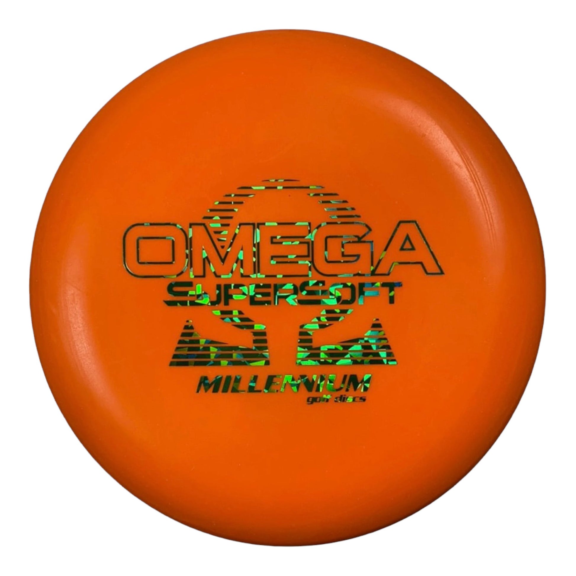 Millennium Golf Discs Omega | Supersoft | Orange/Green 175g Disc Golf