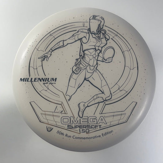Millennium Golf Discs Omega | SuperSoft | White/Black 168-169g Disc Golf
