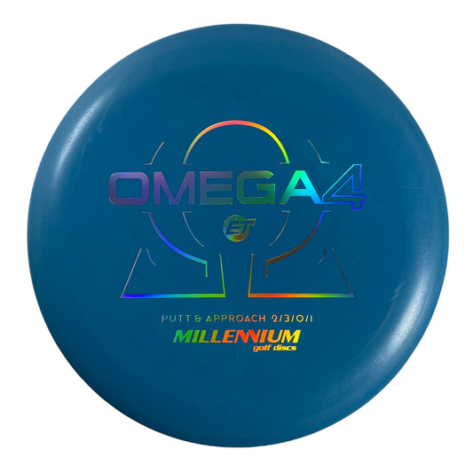 Millennium Golf Discs Omega4 | ET Firm | Blue/Holo 171g Disc Golf