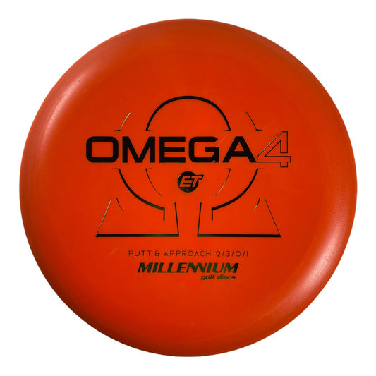 Millennium Golf Discs Omega4 | ET Firm | Orange/Green 170-171g Disc Golf