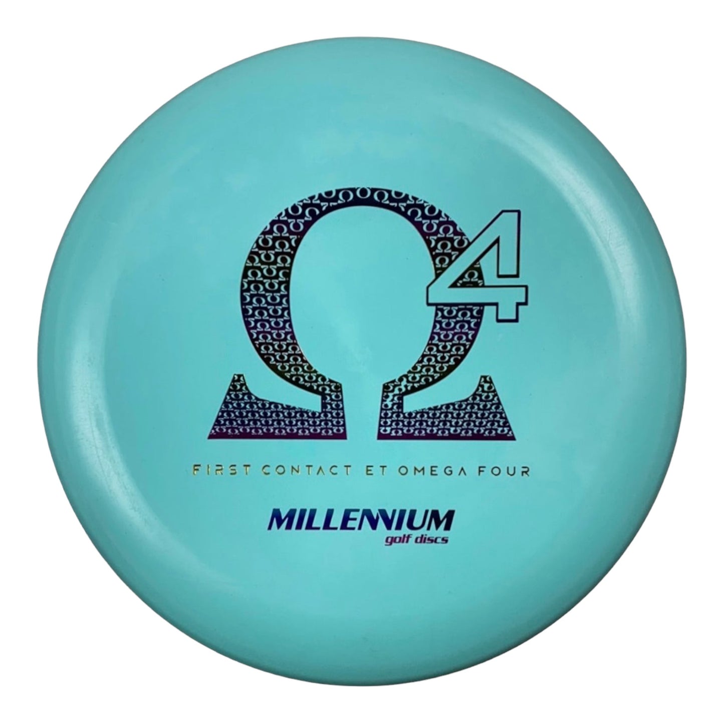 Millennium Golf Discs Omega4 | ET Firm | Sky/Rainbow 165-175g Disc Golf