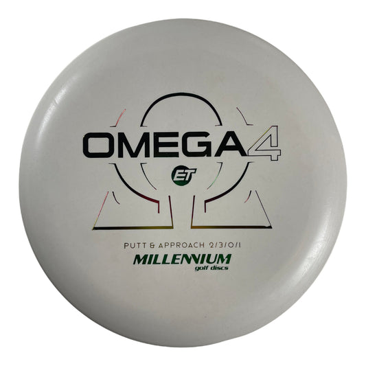 Millennium Golf Discs Omega4 | ET Firm | White/Rasta 171g Disc Golf