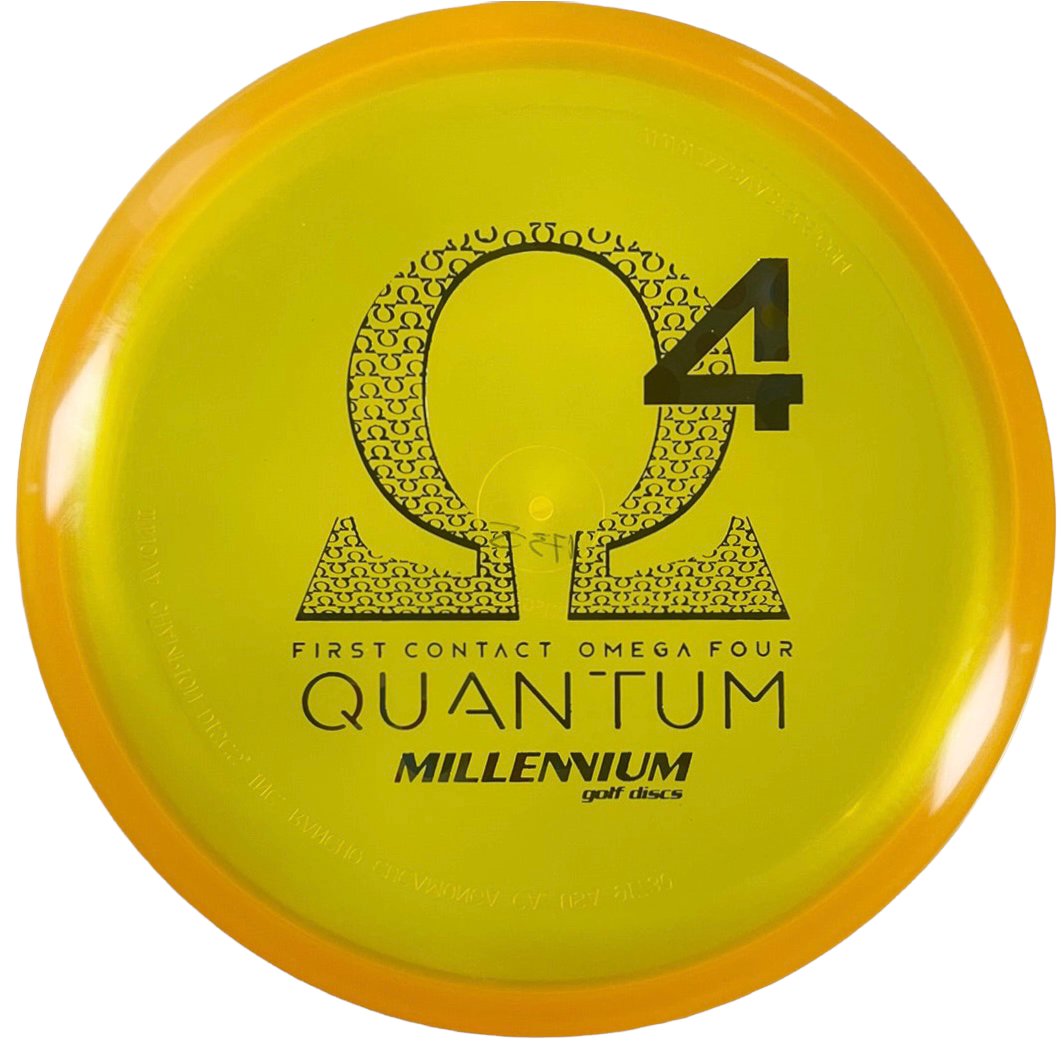 Millennium Golf Discs Omega4 | Quantum | Orange/Confetti 173g (First Run) Disc Golf