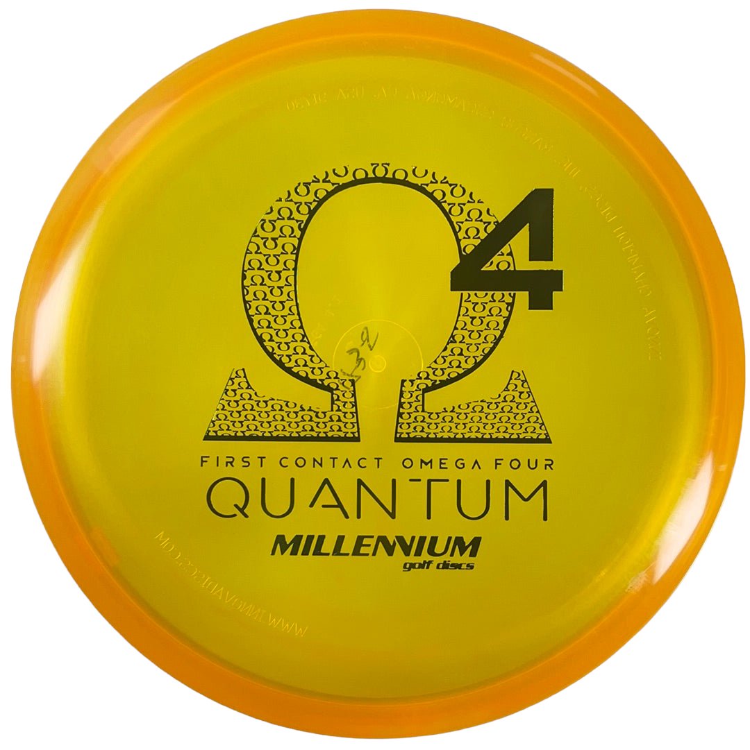 Millennium Golf Discs Omega4 | Quantum | Orange/Green 173g (First Run) Disc Golf