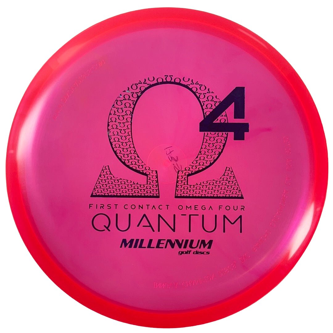 Millennium Golf Discs Omega4 | Quantum | Pink/Blue 175g (First Run) Disc Golf
