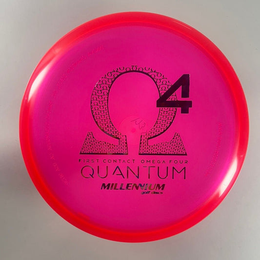 Millennium Golf Discs Omega4 | Quantum | Pink/Confetti 173g (First Run) Disc Golf