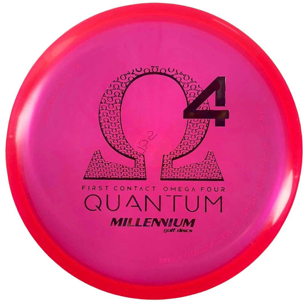 Millennium Golf Discs Omega4 | Quantum | Pink/Confetti 173g (First Run) Disc Golf