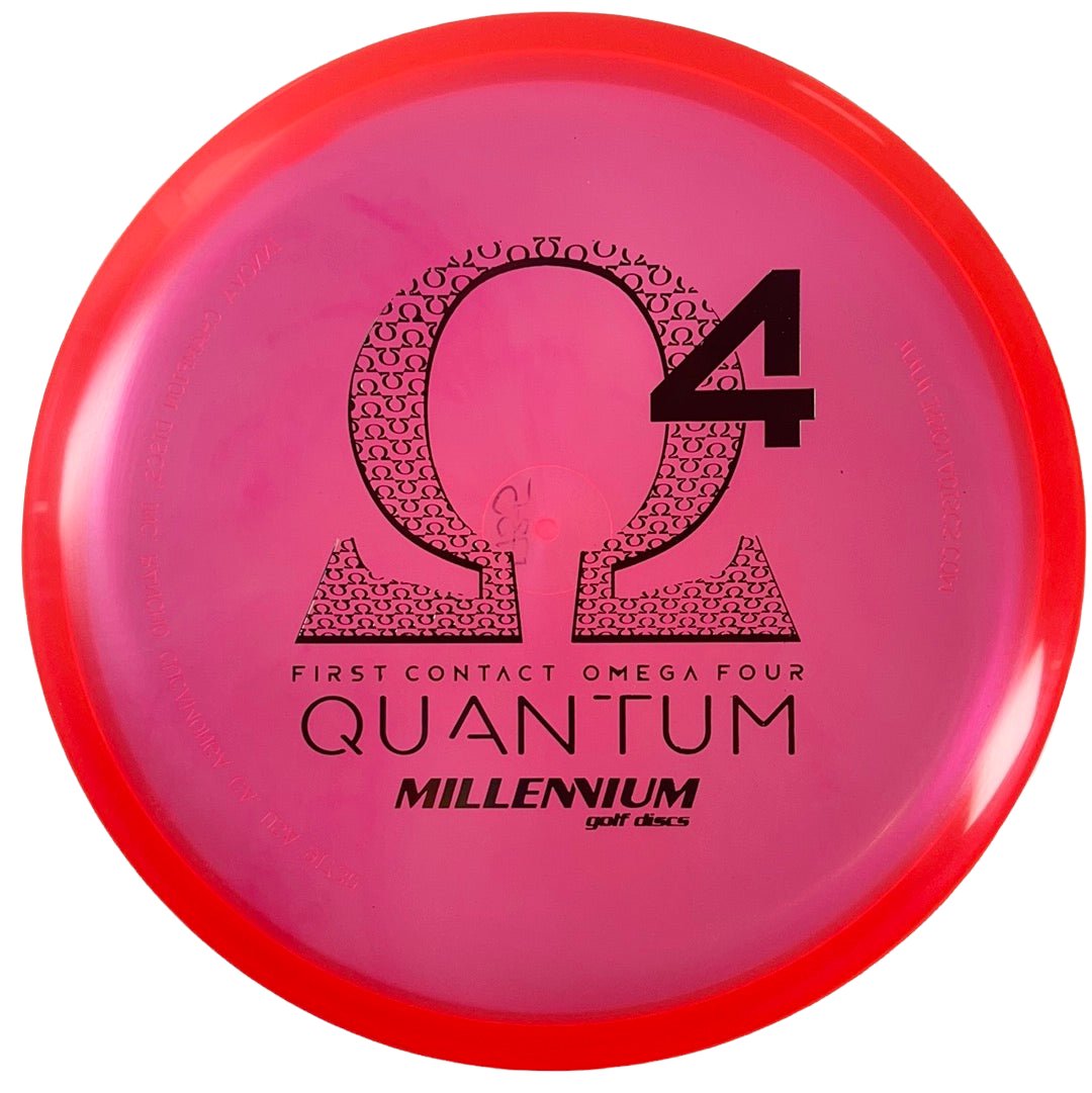 Millennium Golf Discs Omega4 | Quantum | Pink/Green 173g (First Run) Disc Golf