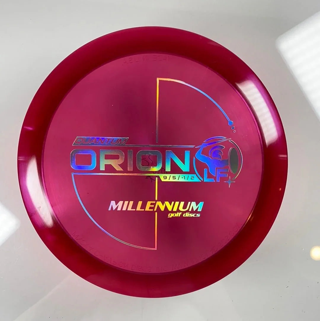 Millennium Golf Discs Orion LF | Quantum | Red/Holo 170 - 175g Disc Golf