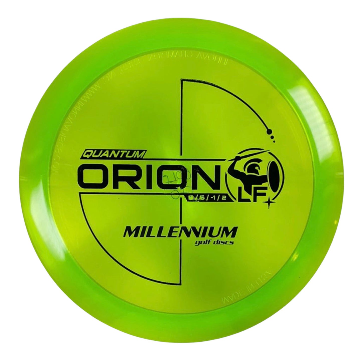 Millennium Golf Discs Orion LF | Quantum | Green/Black 170g Disc Golf