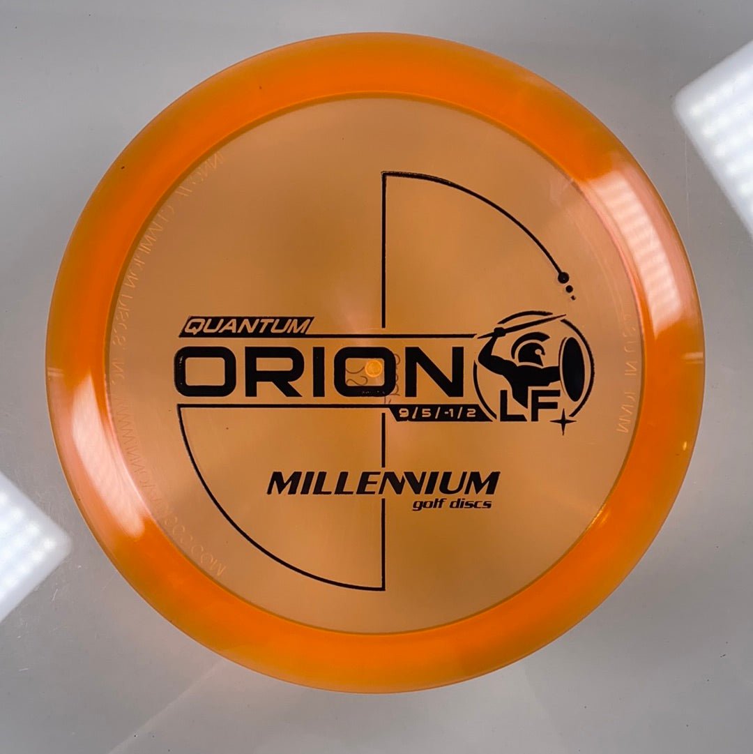 Millennium Golf Discs Orion LF | Quantum | Orange/Black 175g Disc Golf