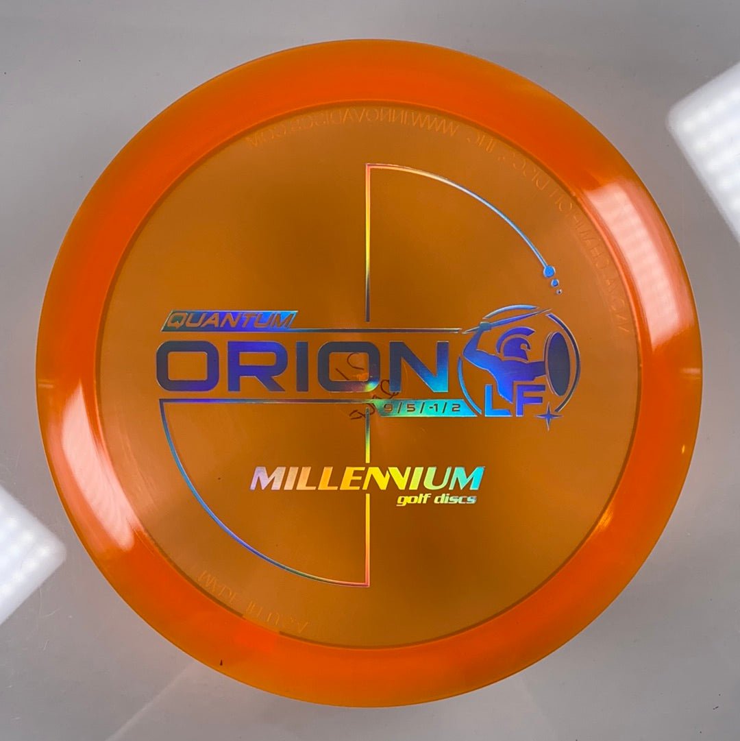 Millennium Golf Discs Orion LF | Quantum | Orange/Holo 171-172g Disc Golf