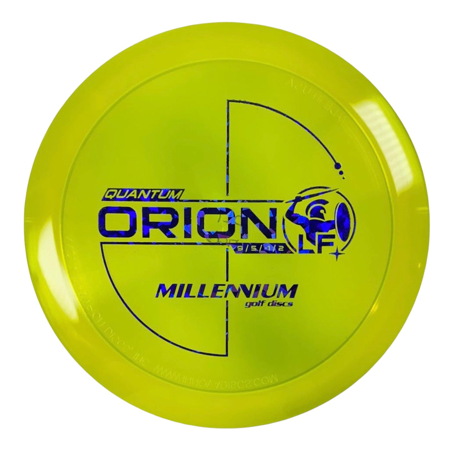 Millennium Golf Discs Orion LF | Quantum | Yellow/Blue 170g Disc Golf