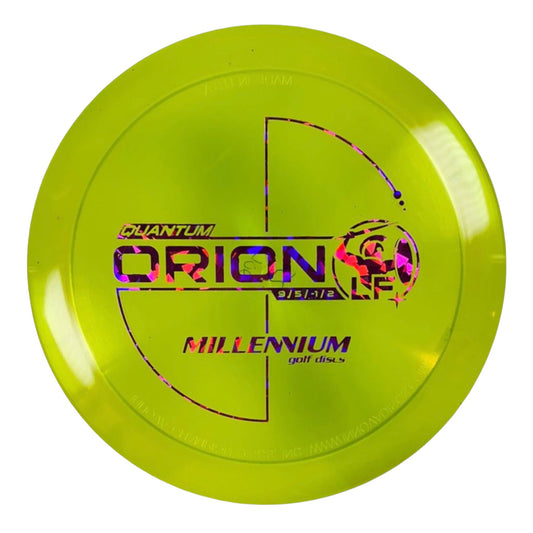 Millennium Golf Discs Orion LF | Quantum | Yellow/Pink 175g Disc Golf