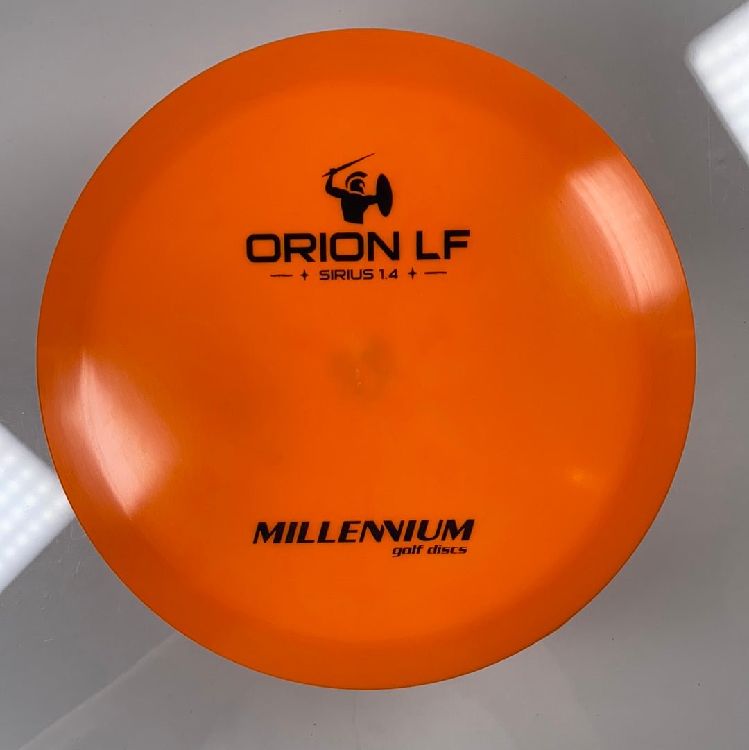 Millennium Golf Discs Orion LF | Sirius | Orange/Black 168g Disc Golf