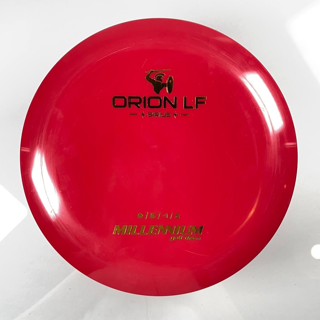 Millennium Golf Discs Orion LF | Sirius | Red/Gold 171g Disc Golf