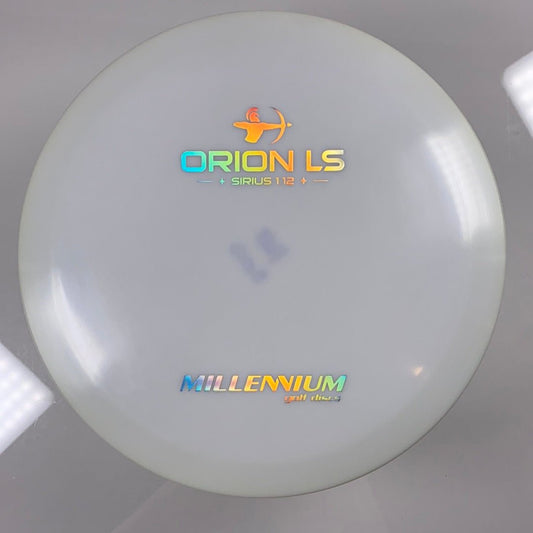 Millennium Golf Discs Orion LF | Sirius | White/Holo 163g Disc Golf