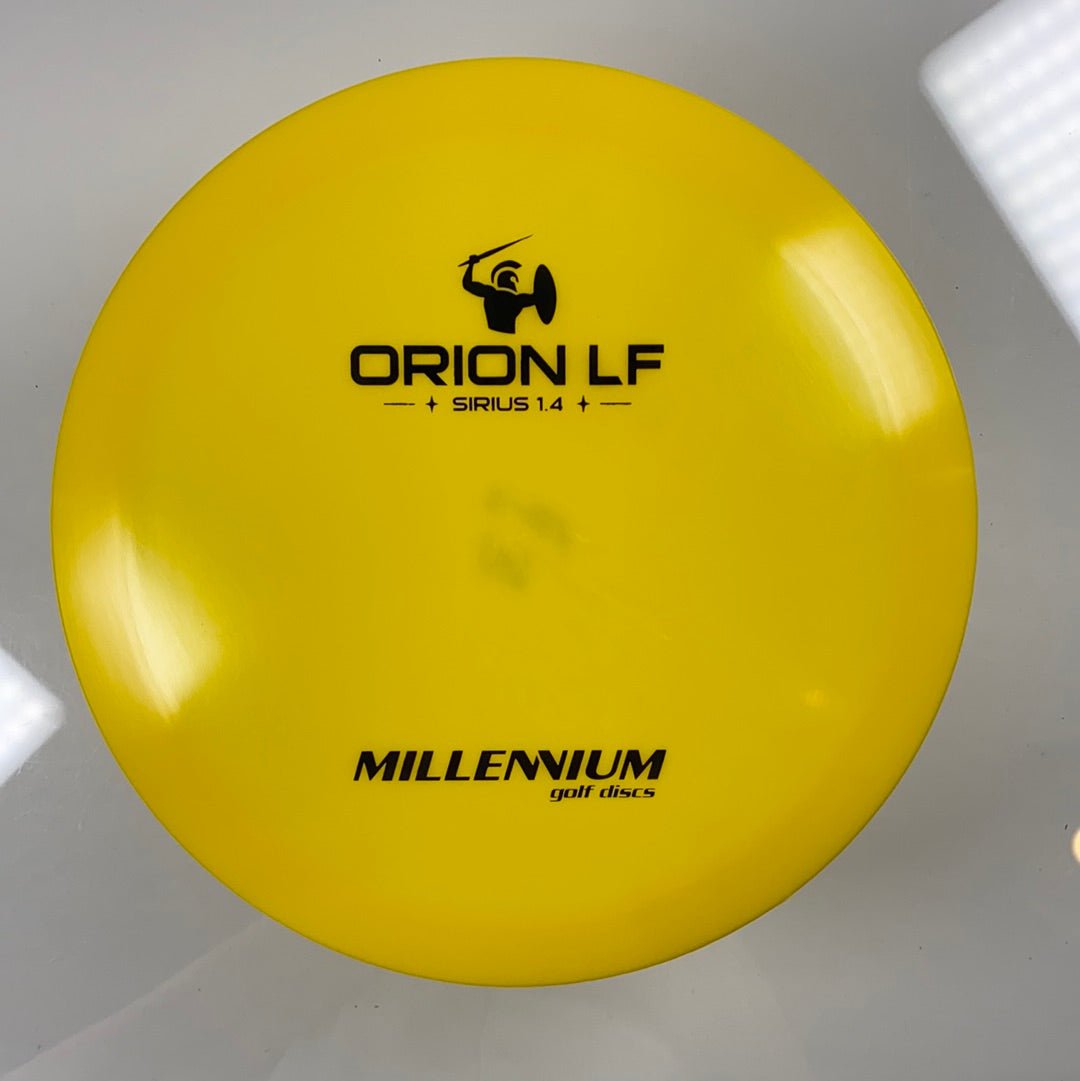 Millennium Golf Discs Orion LF | Sirius | Yellow/Black 168-169g Disc Golf