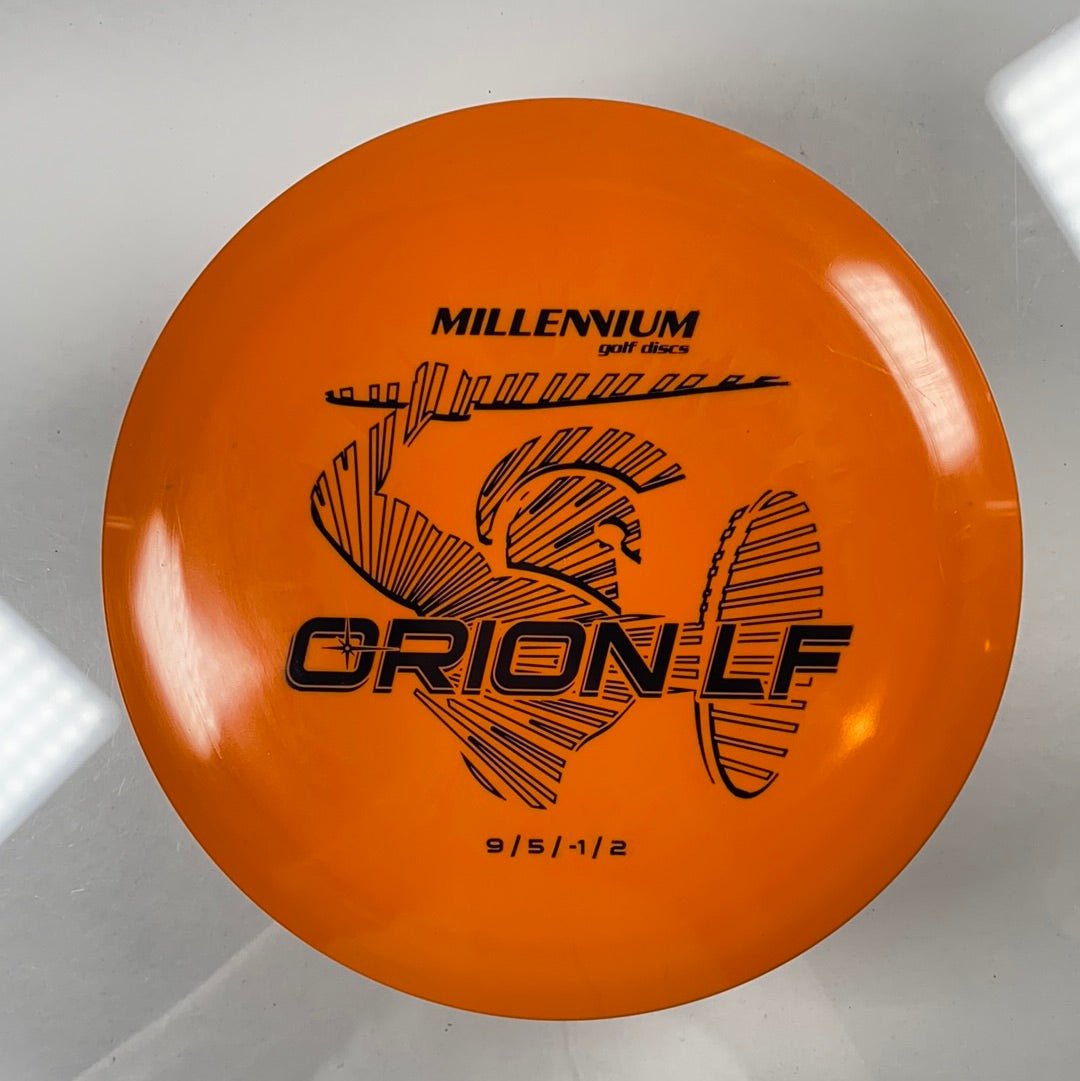 Millennium Golf Discs Orion LF | Standard | Orange/Black 171g Disc Golf