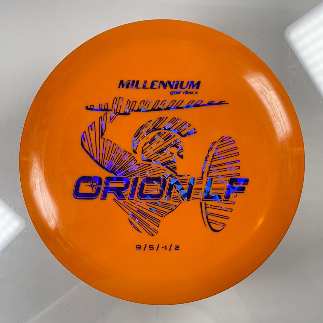 Millennium Golf Discs Orion LF | Standard | Orange/Purple 175g Disc Golf