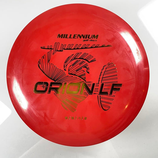 Millennium Golf Discs Orion LF | Standard | Red/Gold 175g Disc Golf