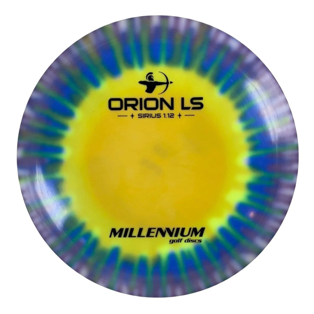 Millennium Golf Discs Orion LS | Sirius Dyed | Multi/Black 162 - 175g Disc Golf