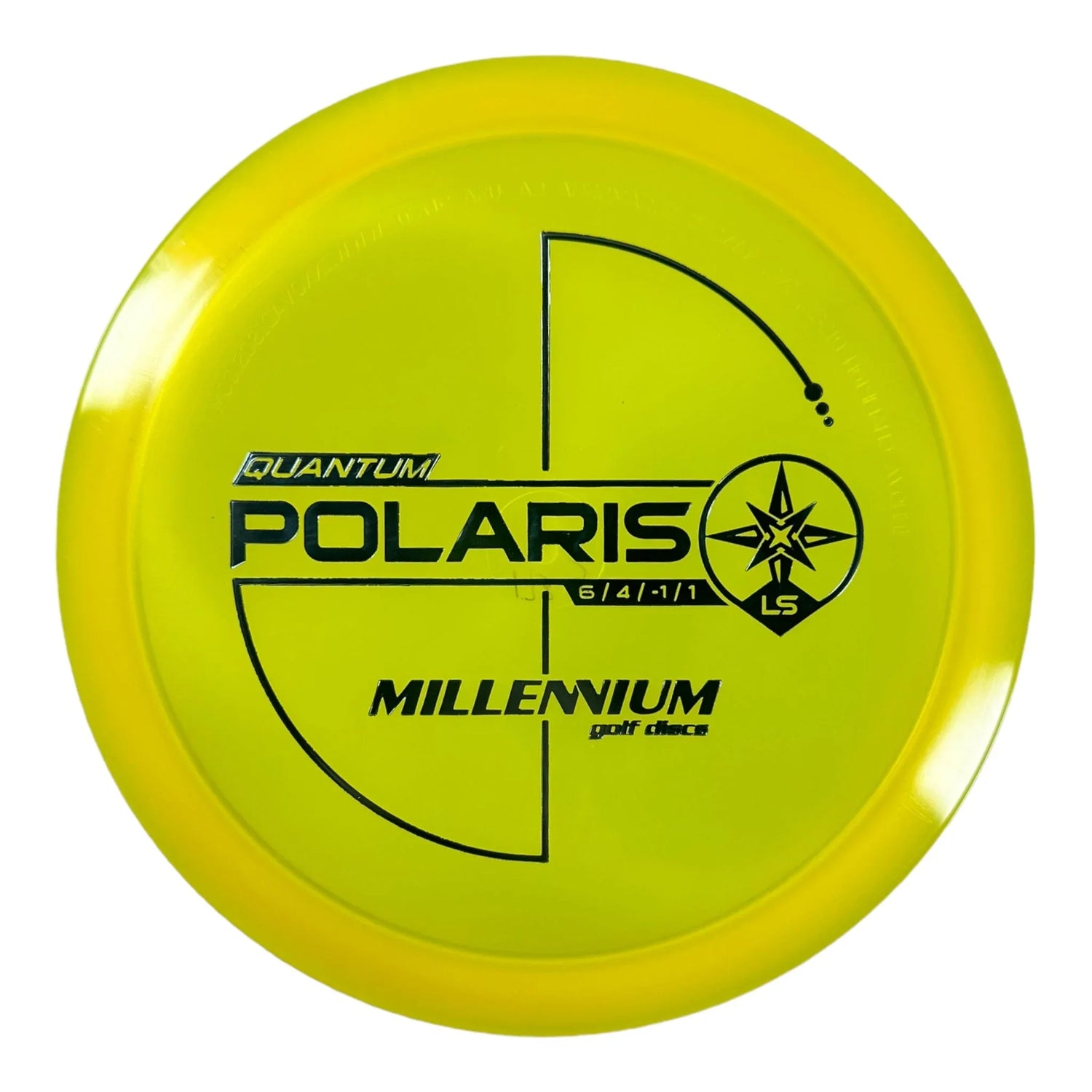 Millennium Golf Discs Polaris LS | Quantum | Yellow/Blue 173g Disc Golf