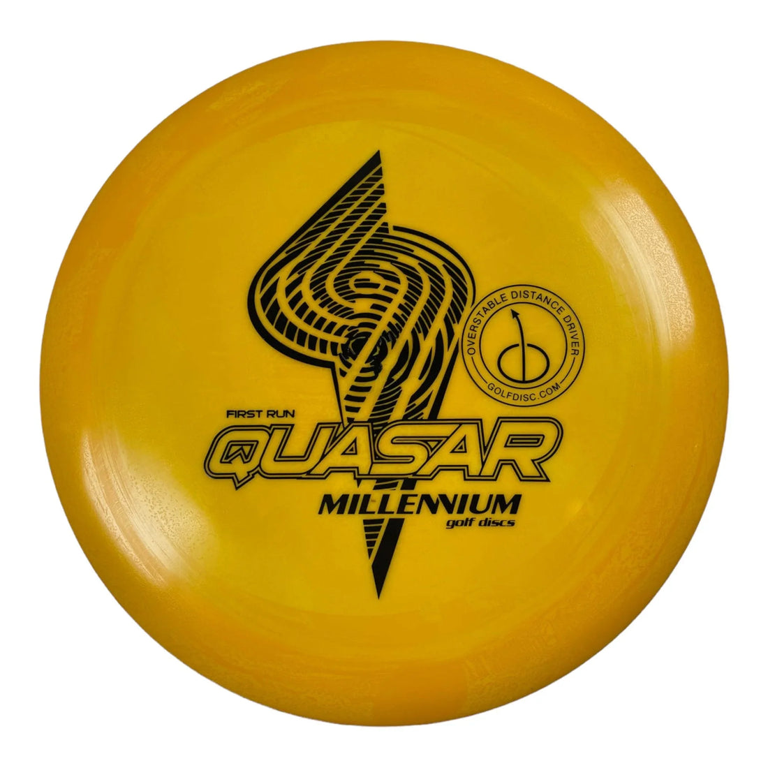 Millennium Golf Discs Quasar | Standard | Gold/Black 175g Disc Golf