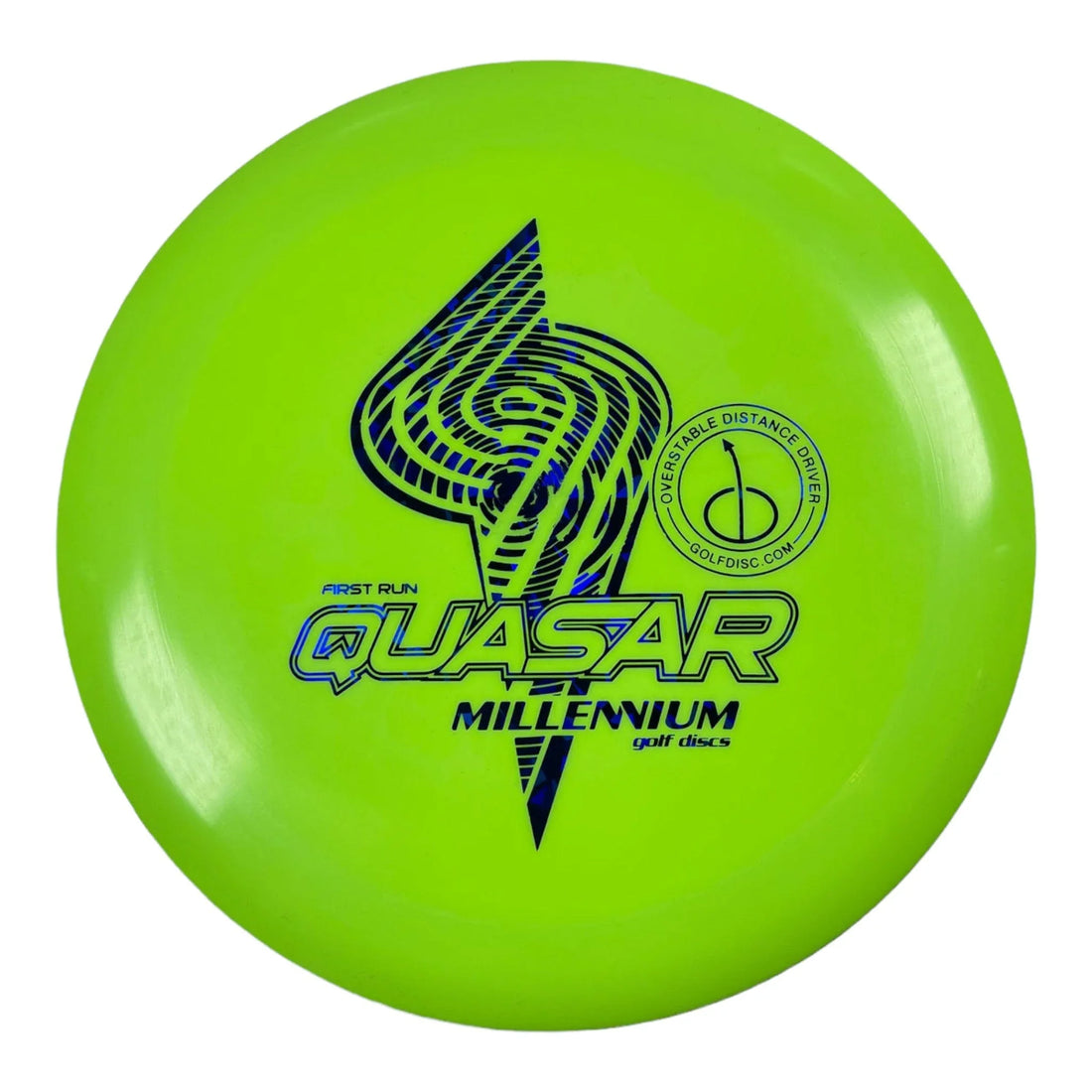 Millennium Golf Discs Quasar | Standard | Green/Blue 175g Disc Golf