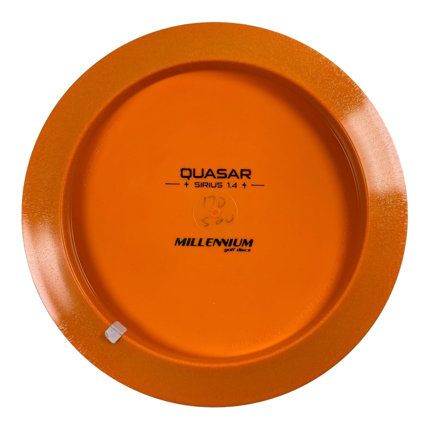 Millennium Golf Discs Quasar | Sirius | Orange/Rainbow 170-171g Disc Golf