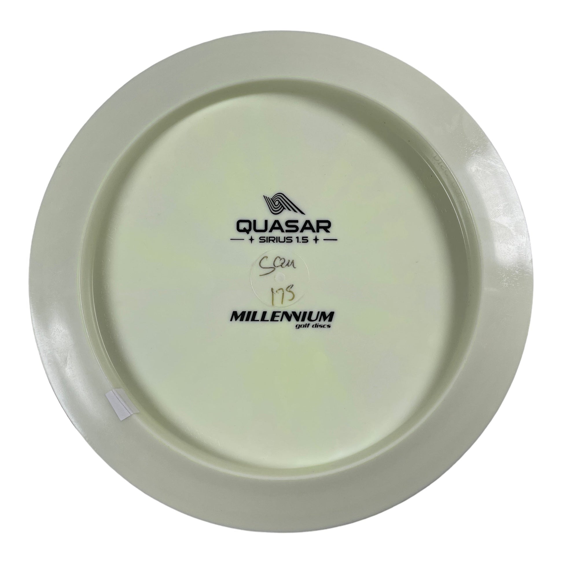 Millennium Golf Discs Quasar | Sirius | White/Black 175g Disc Golf