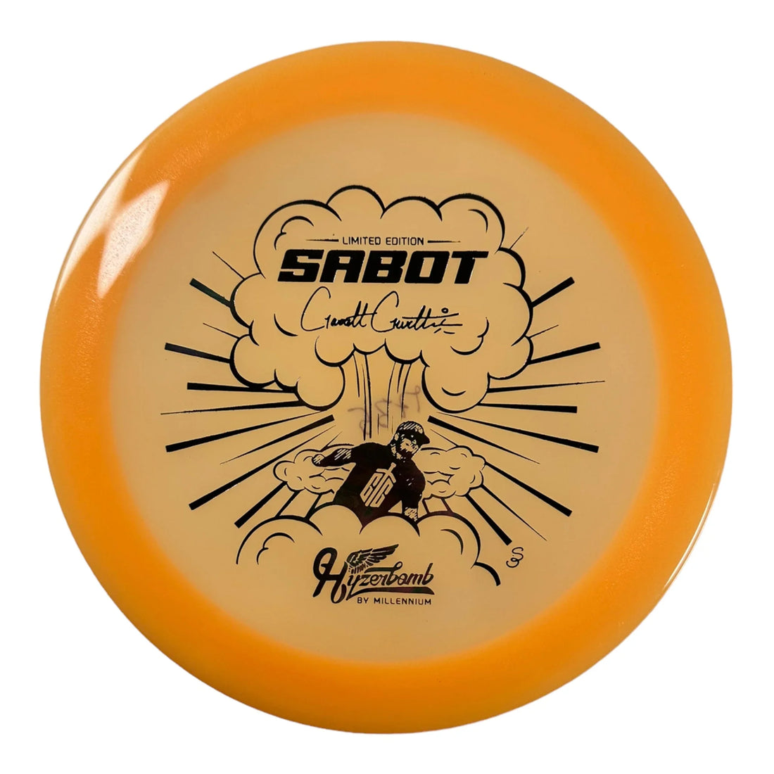 Millennium Golf Discs Sabot | Recon Color Glow | Orange/Oilslick 173g (Garrett Gurthie) Disc Golf