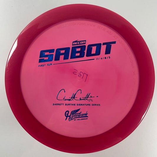 Millennium Golf Discs Sabot | Recon | Red/Blue 173g Disc Golf