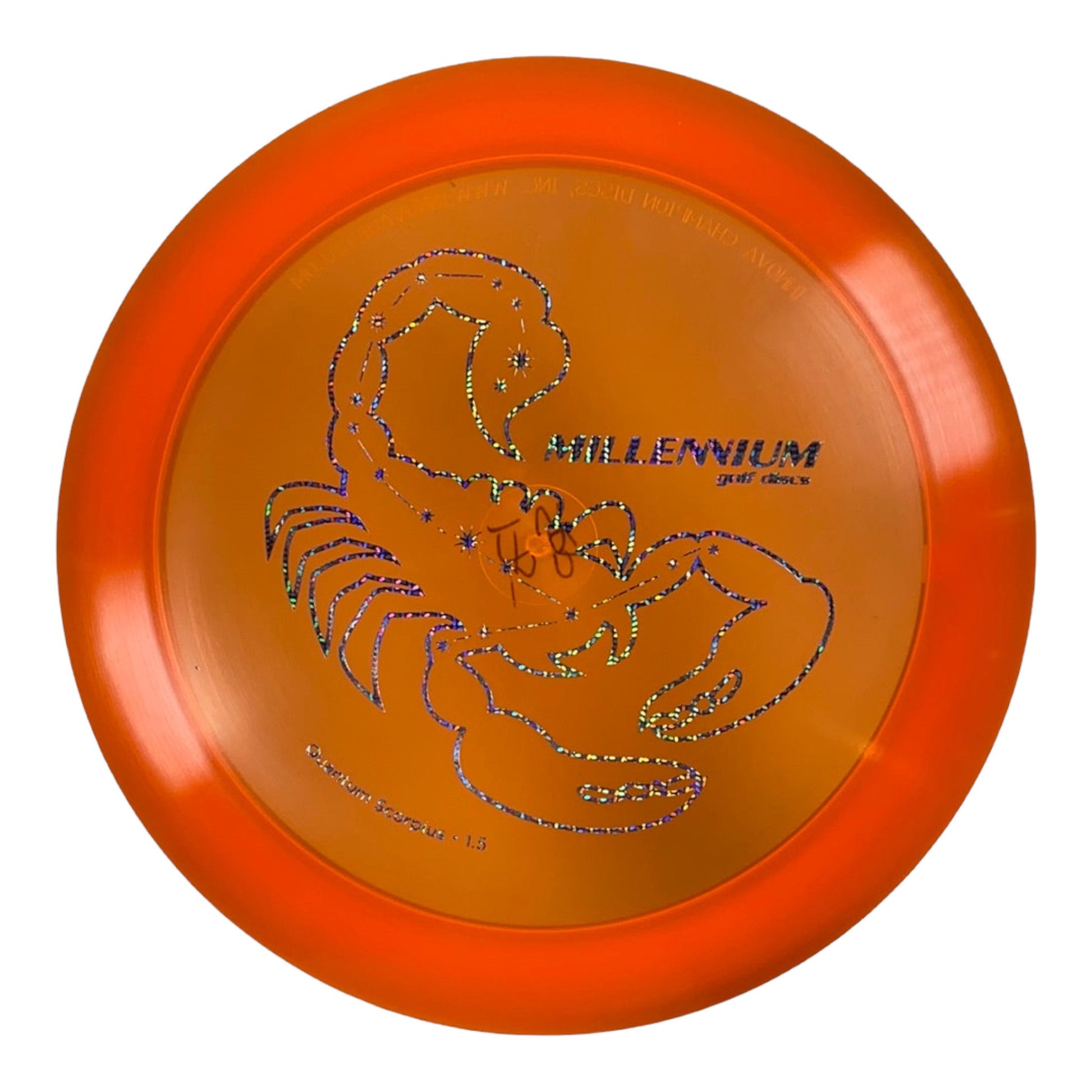 Millennium Golf Discs Scorpius | Quantum | Orange/Holo 175g Disc Golf