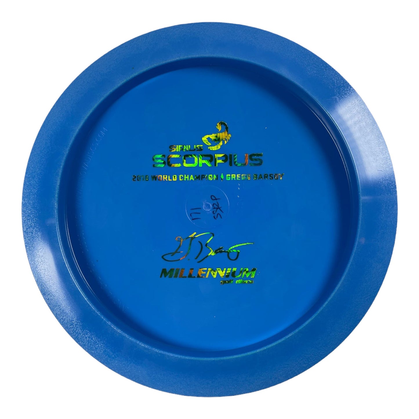 Millennium Golf Discs Scorpius | Sirius | Blue/Green 171g (Gregg Barsby) Disc Golf