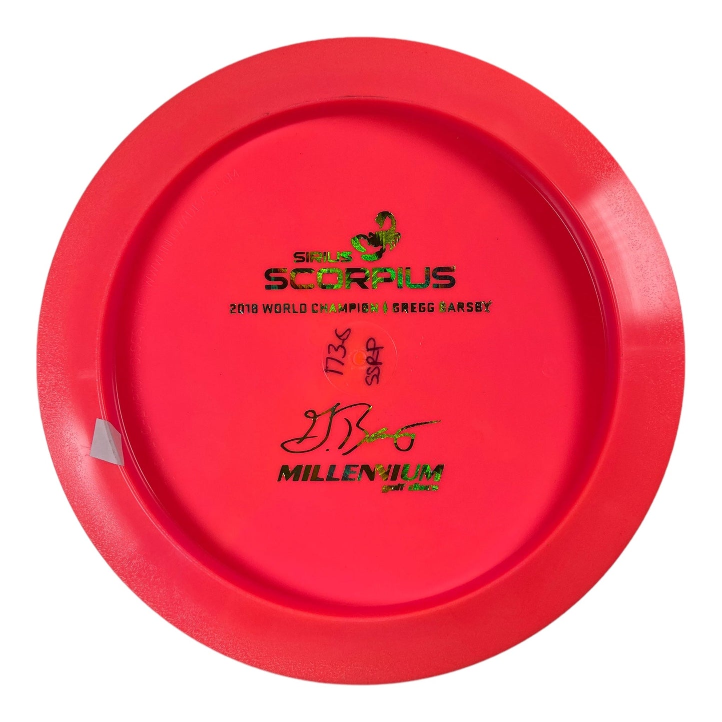 Millennium Golf Discs Scorpius | Sirius | Coral/Green 174g (Gregg Barsby) Disc Golf