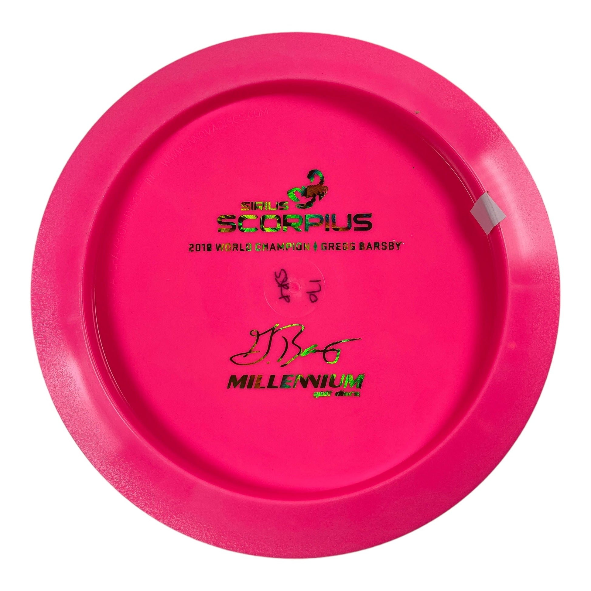 Millennium Golf Discs Scorpius | Sirius | Pink/Green 170g (Gregg Barsby) Disc Golf