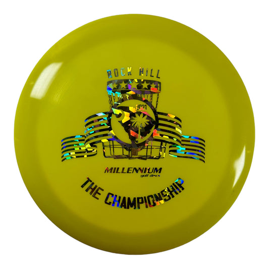 Millennium Golf Discs Scorpius | Sirius | Yellow/Holo 173g (Rock Hill Championship) Disc Golf