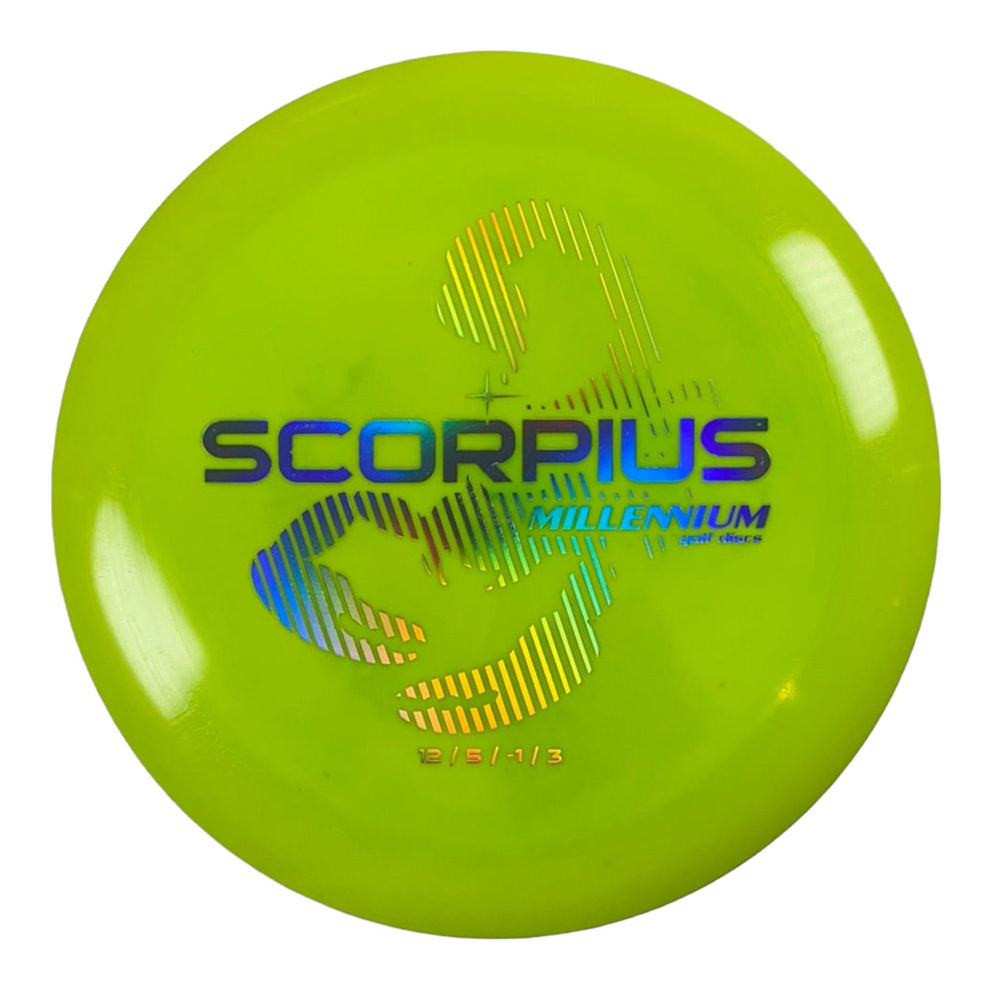 Millennium Golf Discs Scorpius | Standard | Green/Holo 168g Disc Golf
