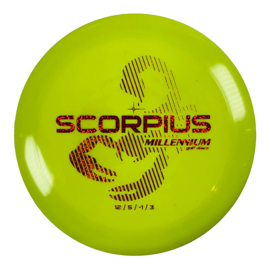 Millennium Golf Discs Scorpius | Standard | Green/Red 171g Disc Golf