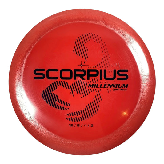 Millennium Golf Discs Scorpius | Standard | Red/Black Disc Golf