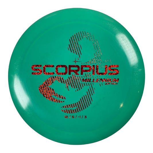 Millennium Golf Discs Scorpius | Standard | Sea/Red 167g Disc Golf