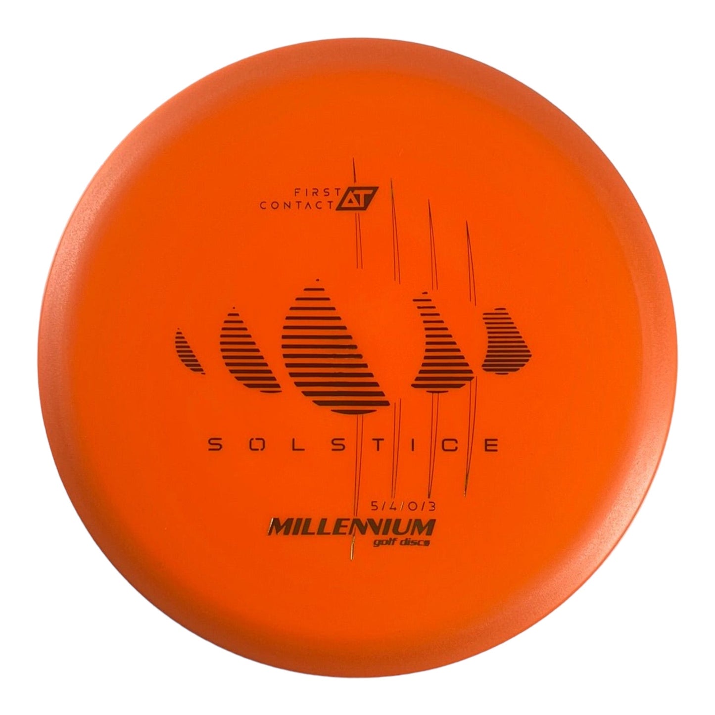 Millennium Golf Discs Solstice | Delta-T | Orange/Green 180g Disc Golf