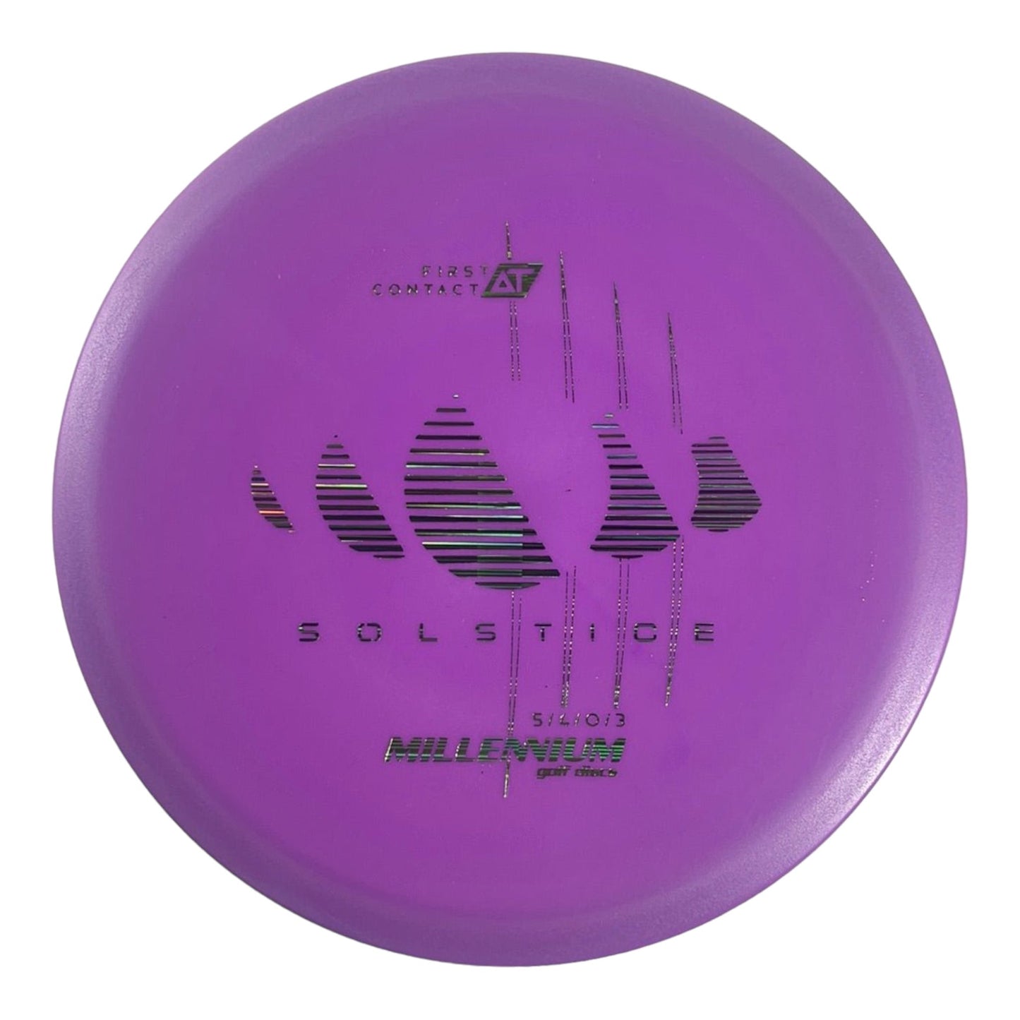 Millennium Golf Discs Solstice | Delta-T | Purple/Green 180g Disc Golf