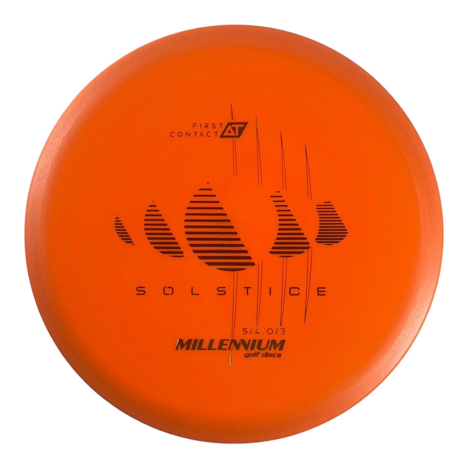 Millennium Golf Discs Solstice | Delta - T | Orange/Green 180g Disc Golf